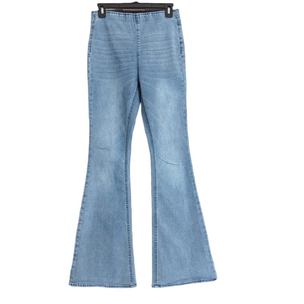 No boundaries junior pull on flare jeans